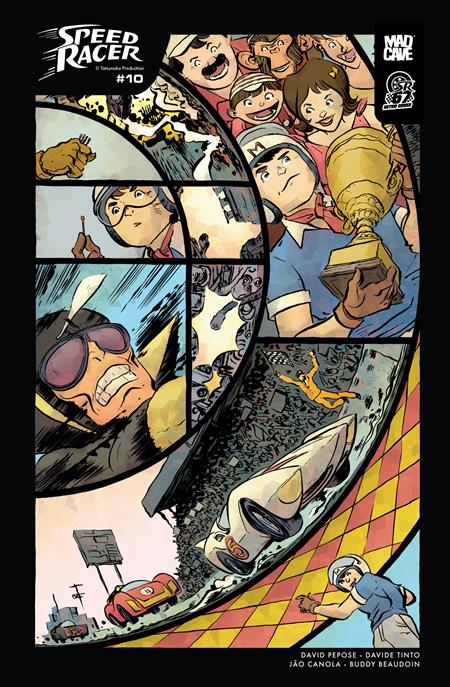 SPEED RACER #10 CVR B JESSE LONERGAN CONNECTING RETRO VAR ISBN: 60196140488510021 - FOC DATE: 6/14/26  - Release Date: 7/8/26