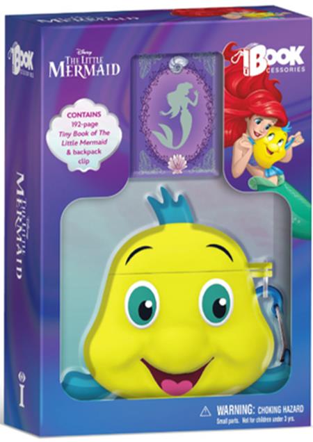 BOOKCESSORIES DISNEY TINY BOOK OF LITTLE MERMAID HC ISBN: 979833740355751999 - FOC DATE: 6/7/26  - Release Date: 7/29/26