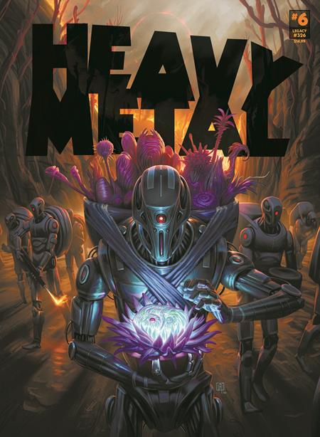 HEAVY METAL MAGAZINE #6 CVR A FLAVIO GRECO PLAGIA (MR) ISBN: 85007130300100611 - FOC DATE: 6/7/26  - Release Date: 7/29/26