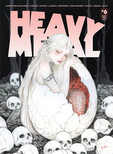 HEAVY METAL MAGAZINE #6 CVR B AMANDA M JANSSON VAR (MR) ISBN: 85007130300100621 - FOC DATE: 6/7/26  - Release Date: 7/29/26