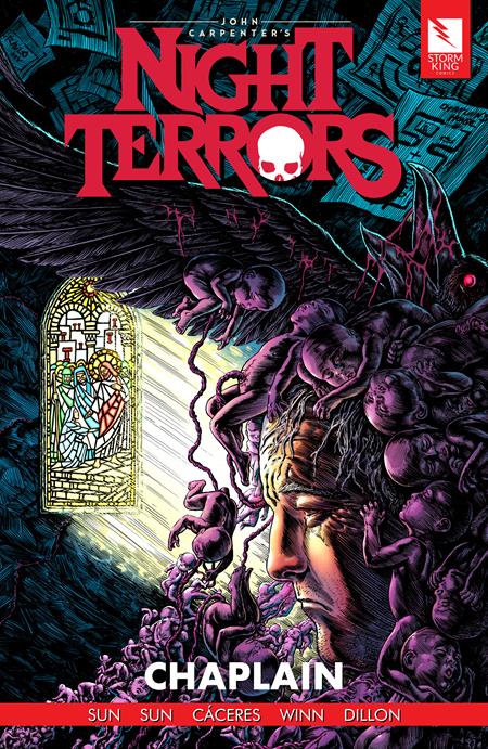 JOHN CARPENTERS NIGHT TERRORS CHAPLAIN TP VOL 01 (MR) ISBN: 979899281165052499 - FOC DATE: 5/31/26  - Release Date: 7/1/26