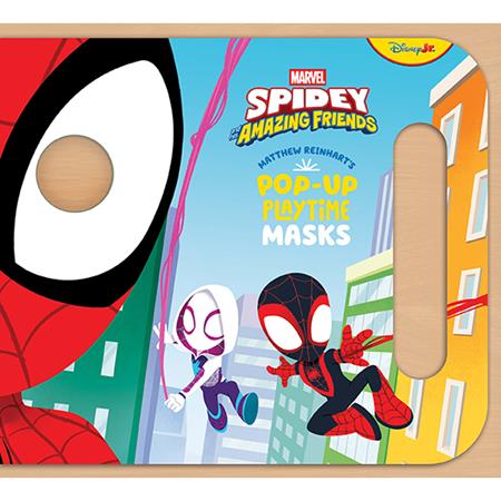 POP-UP PLAYTIME MASKS HC SPIDEY AND HIS AMAZING FRIENDS ISBN: 979833740293251699 - FOC DATE: 5/31/26  - Release Date: 7/15/26