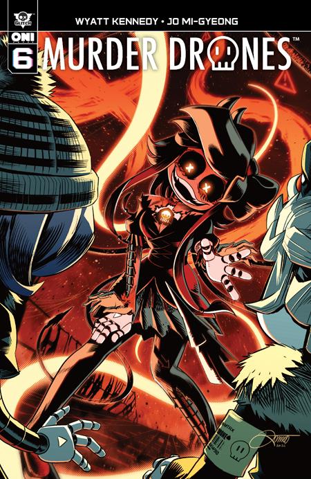 MURDER DRONES #6 (OF 6) CVR A ALESSIO ZONNO ISBN: 64985600885506011 - FOC DATE: 7/5/26  - Release Date: 7/29/26
