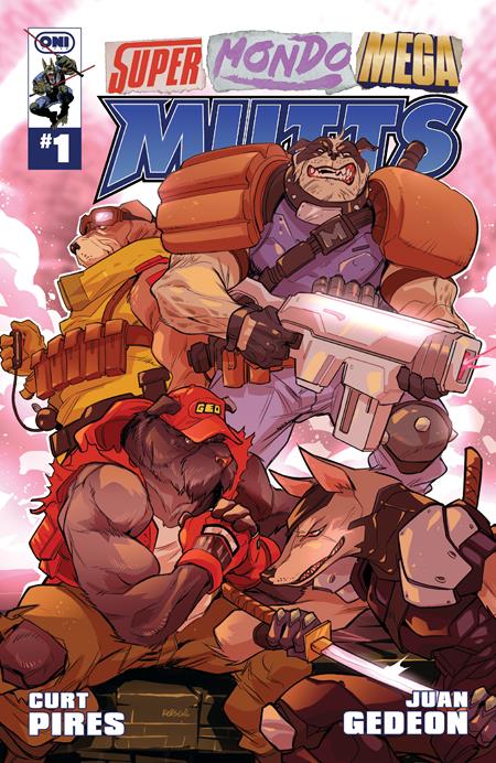 SUPER MONDO MEGA MUTTS #1 (OF 4) CVR C KARL KERSCHL VAR ISBN: 64985600904301031 - FOC DATE: 6/21/26  - Release Date: 7/15/26
