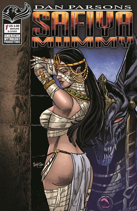 DAN PARSONS SAFIYA MUMMY #1 CVR B BUZ HASSON VAR (MR) ISBN: 85609100620500121 - FOC DATE: 6/28/26  - Release Date: 7/15/26