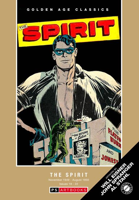 GOLDEN AGE CLASSICS THE SPIRIT HC VOL 05 ISBN: 978183666588555299 - FOC DATE: 5/31/26  - Release Date: 7/1/26