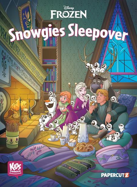 DISNEY KIDS COMICS HC FROZEN SNOWGIES SLEEPOVER ISBN: 978154582782651499 - FOC DATE: 7/5/26  - Release Date: 7/29/26
