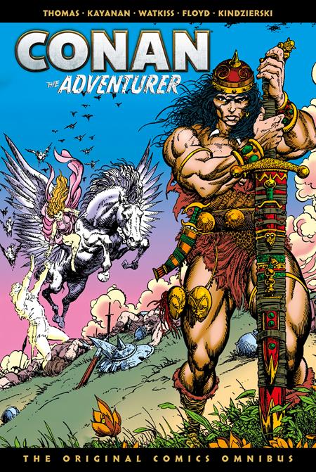 CONAN THE ADVENTURER THE ORIGINAL YEARS OMNIBUS HC VOL 01 DIRECT MARKET EDITION RAFAEL KAYANAN CVR (MR) ISBN: 978178774465356000 - FOC DATE: 6/21/26  - Release Date: 7/15/26