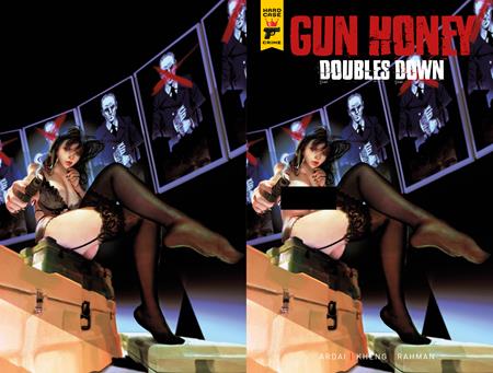 GUN HONEY DOUBLES DOWN #2 (OF 4) CVR H SEAGE WRAPAROUND NUDE/CLOTHED BAGGED VAR (MR) ISBN: 65946031923002081 - FOC DATE: 6/21/26  - Release Date: 7/22/26