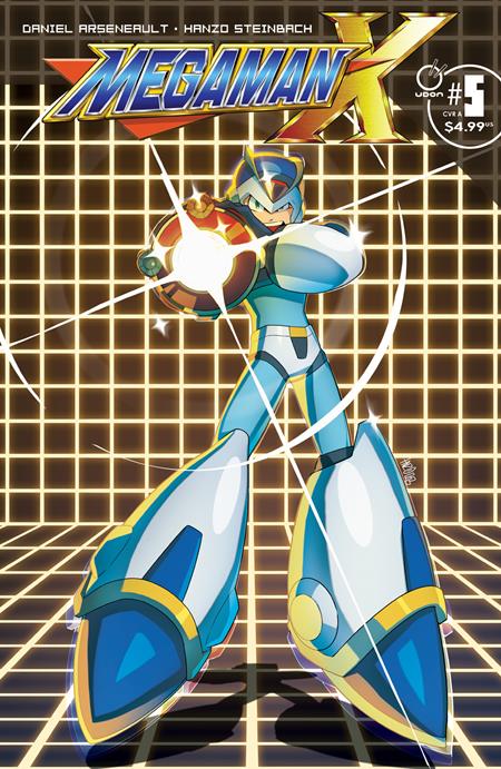 MEGA MAN X #5 (OF 5) CVR A HANZO STEINBACH ISBN: 85534800159800511 - FOC DATE: 6/14/26  - Release Date: 7/29/26