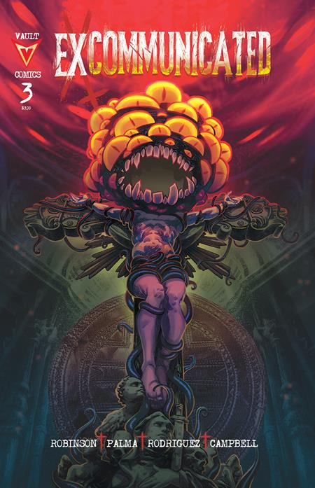 EXCOMMUNICATED #3 CVR A FLAVIANO ISBN: 85005599425600311 - FOC DATE: 6/21/26  - Release Date: 7/22/26