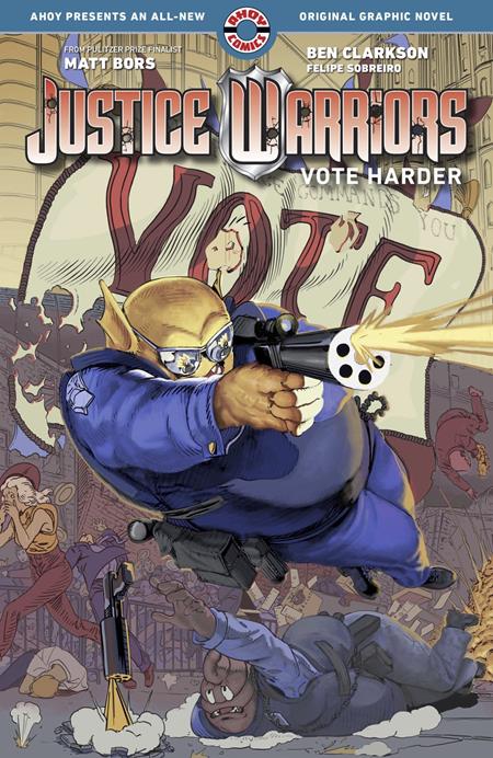 JUSTICE WARRIORS TP VOL 2 VOTE HARDER (MR) -Releases: 9/11/24