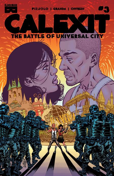 CALEXIT THE BATTLE OF UNIVERSAL CITY #3 (OF 3) CVR A C GRANDA (MR) -Releases: 8/21/24