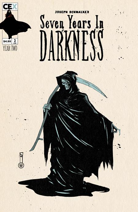 SEVEN YEARS IN DARKNESS YEAR TWO #3 (OF 4) CVR A JOSEPH SCHMALKE CARD STOCK -Releases: 9/24/24