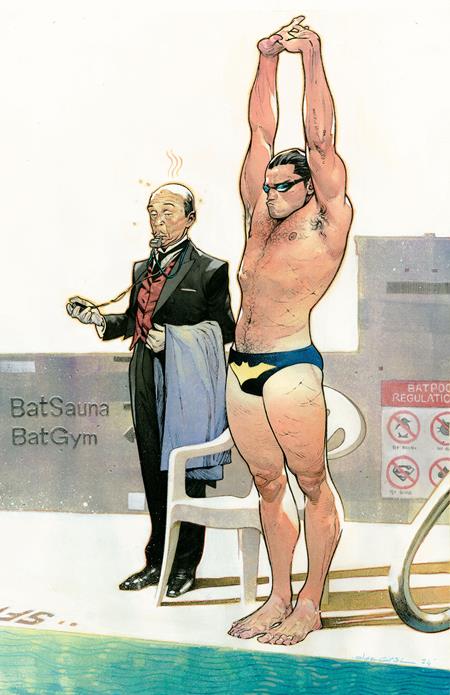 BATMAN #151 CVR E OLIVIER COIPEL SWIMSUIT CARD STOCK VAR (ABSOLUTE POWER) -Releases: 8/7/24