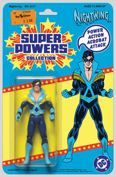 NIGHTWING #117 CVR D JASON GEYER & ALEX SAVIUK DC SUPER POWERS CARD STOCK VAR -Releases: 8/21/24