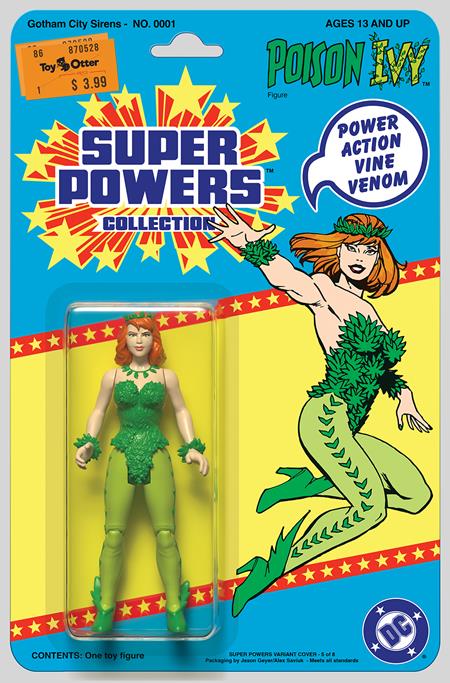 GOTHAM CITY SIRENS #1 (OF 4) CVR E JASON GEYER & ALEX SAVIUK DC SUPER POWERS CARD STOCK VAR -Releases: 8/7/24