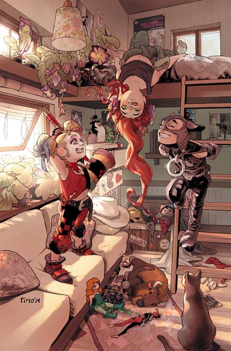 GOTHAM CITY SIRENS #4 (OF 4) CVR F INC 1:25 TIRSO CONS CARD STOCK VAR Releases: 8/28/24