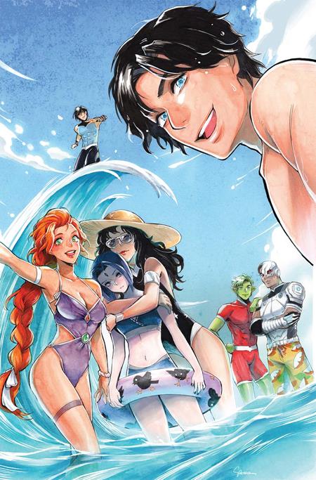 TITANS #14 CVR E SAOWEE SWIMSUIT CARD STOCK VAR -Releases: 8/21/24