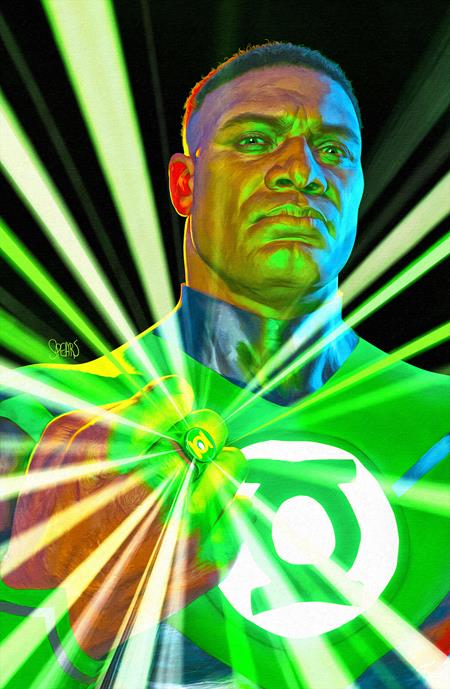 GREEN LANTERN WAR JOURNAL #12 CVR B MARK SPEARS CARD STOCK VAR -Releases: 8/21/24