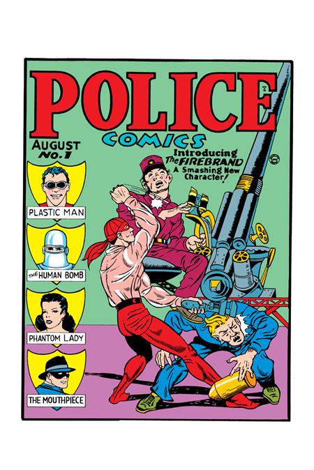 POLICE COMICS #1 FACSIMILE EDITION -Releases: 8/7/24