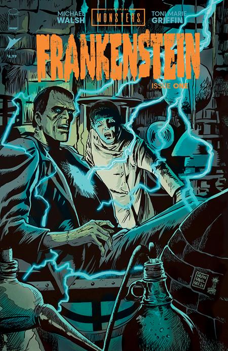 UNIVERSAL MONSTERS FRANKENSTEIN #1 (OF 4) CVR C INC 1:10 FRANCESCO FRANCAVILLA CONNECTING VAR Releases: 8/28/24