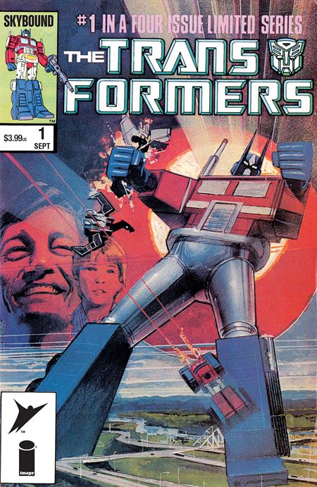 TRANSFORMERS #1 40TH ANNIVERSARY EDITION  (ONE SHOT) CVR A BILL SIENKIEWICZ  - Release Date:  8/28/24