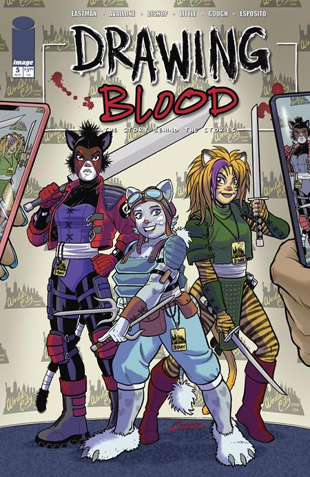 DRAWING BLOOD #5 (OF 12) CVR C AMANDA CONNER VAR  - Release Date:  8/28/24