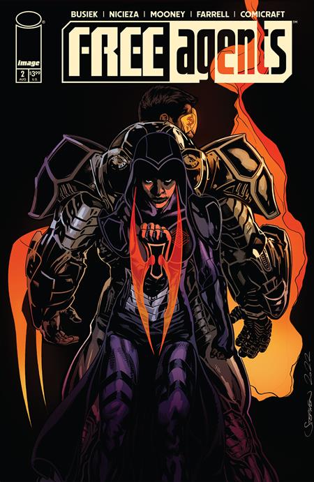 FREE AGENTS #2 CVR A STEPHEN MOONEY & TRIONA FARRELL -Releases: 8/7/24