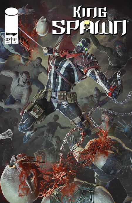 KING SPAWN #37 CVR A BJORN BARENDS  - Release Date:  8/28/24