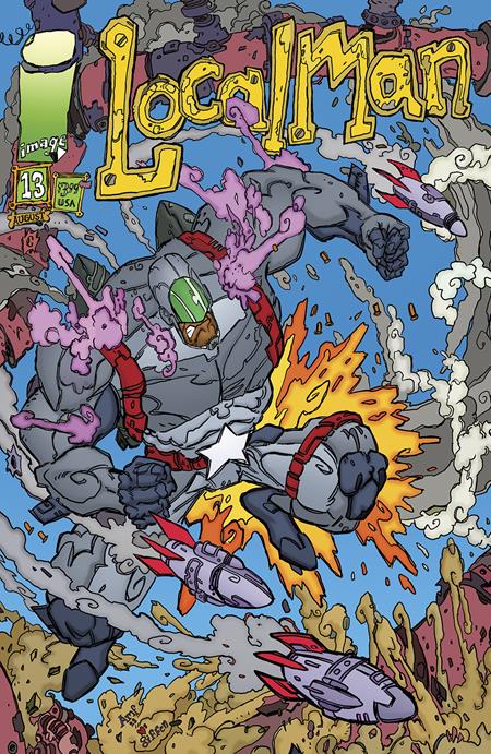 LOCAL MAN #13 CVR C TONY FLEECS ALLEN PASSALAQUA TRENCHER HOMAGE VAR -Releases: 8/21/24