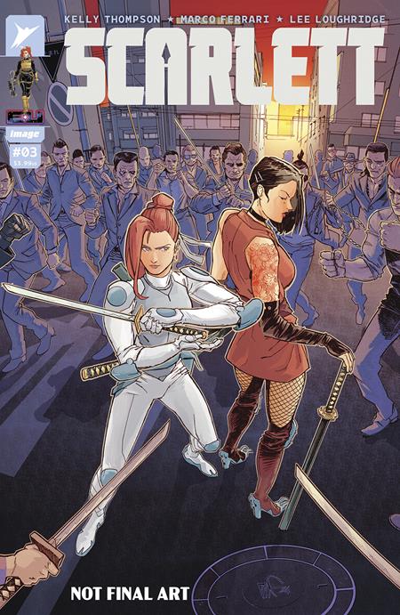 SCARLETT #3 (OF 5) CVR A MARCO FERRARI & LEE LOUGHRIDGE -Releases: 8/7/24