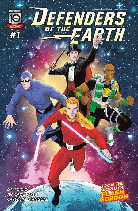 1:10 DEFENDERS OF THE EARTH #1 (OF 8) CVR C INC 1:10 ANDY CLARKE VAR -Releases: 8/14/24