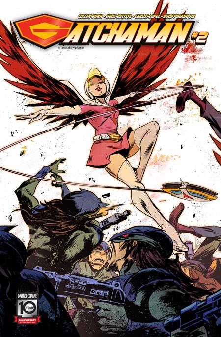 GATCHAMAN #2 CVR B SANFORD GREENE CONNECTING VAR -Releases: 8/7/24