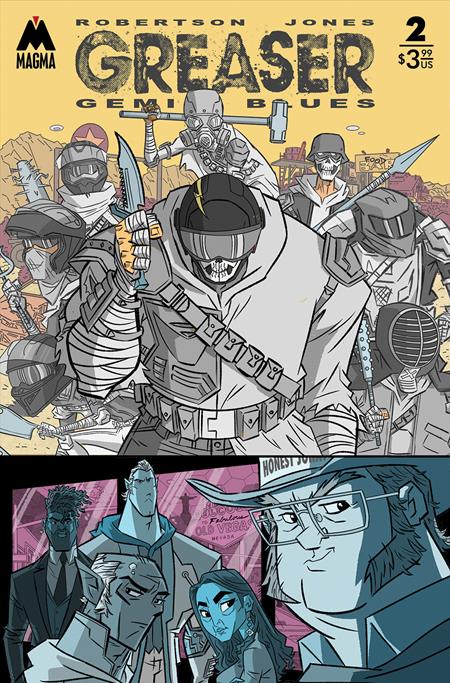 GREASER GEMINI BLUES #2 CVR A STEPHEN B JONES (MR)  - Release Date:  9/11/24