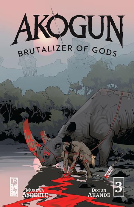 AKOGUN BRUTALIZER OF GODS #3 (OF 3) CVR C SALIM BUSURU VAR (MR) -Releases: 8/7/24