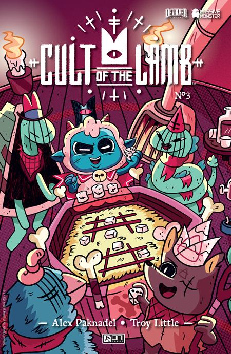 CULT OF THE LAMB #3 (OF 4) CVR C MARC ELLERBY VAR  - Release Date:  8/28/24