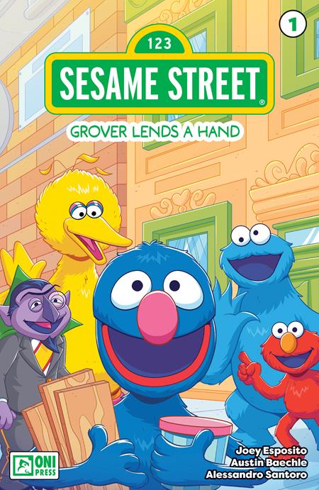 SESAME STREET #1 CVR A AUSTIN BAECHLE  - Release Date:  8/28/24