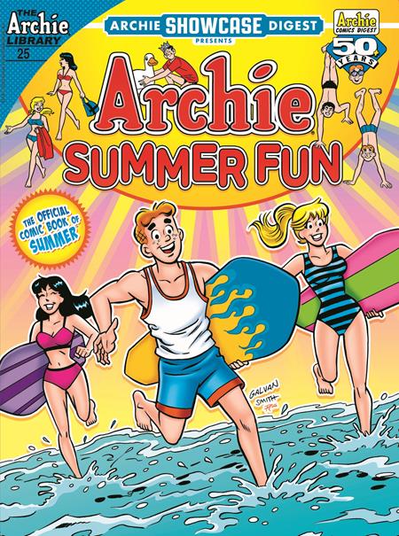 ARCHIE SHOWCASE JUMBO COMICS DIGEST #25 SUMMER FUN - ISBN: 76281646952402511 - Release Date:  8/27/25