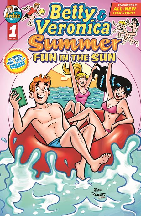 BETTY & VERONICA SUMMER FUN IN THE SUN (ONE SHOT) CVR B DAN PARENT & ROSARIO TITO PENA VAR - ISBN: 76281628786900121 - Release Date:  8/6/25