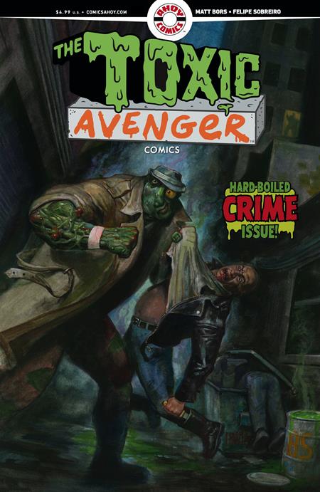 TOXIC AVENGER COMICS #2 CVR A FRED HARPER (MR) - ISBN: 85647000837000711 - Release Date:  8/13/25