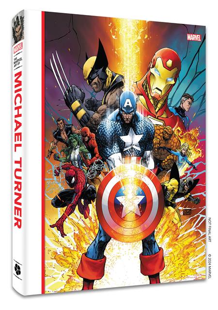 MARVEL ART OF MICHAEL TURNER HC VARIANT DUST JACKET EDITION  - Release Date:  8/6/25
