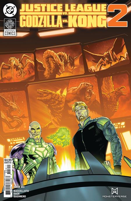 JUSTICE LEAGUE VS GODZILLA VS KONG 2 #3 (OF 7) CVR A CHRISTIAN DUCE - ISBN: 76194138628700311 - Release Date:  8/6/25
