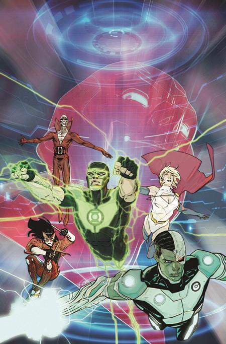 JUSTICE LEAGUE RED #1 (OF 6) CVR B CARMINE DI GIANDOMENICO CARD STOCK VAR - ISBN: 76194139144100121 - Release Date:  8/20/25