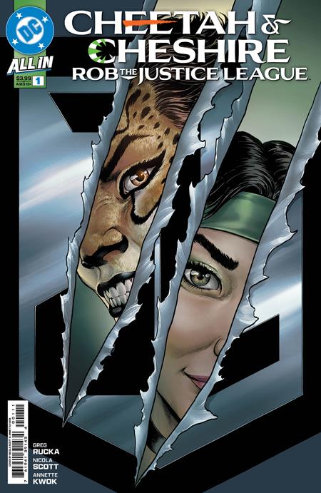 CHEETAH AND CHESHIRE ROB THE JUSTICE LEAGUE #1 (OF 6) CVR A NICOLA SCOTT - ISBN: 76194139143400111 - Release Date:  8/6/25