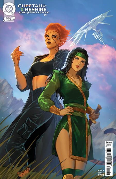 CHEETAH AND CHESHIRE ROB THE JUSTICE LEAGUE #1 (OF 6) CVR C LESLEY LEIRIX LI CARD STOCK VAR - ISBN: 76194139143400131 - Release Date:  8/6/25