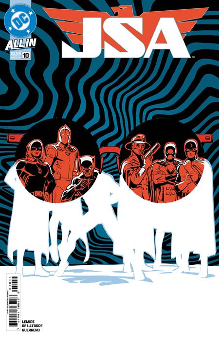 JSA #10 CVR A LEONARDO ROMERO - ISBN: 76194138522801011 - Release Date:  8/6/25