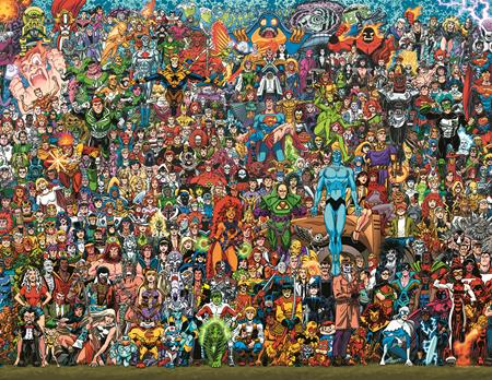 NEW HISTORY OF THE DC UNIVERSE #3 (OF 4) CVR D SCOTT KOBLISH LEGACY CARD STOCK VAR - ISBN: 76194138575400371 - Release Date:  8/27/25