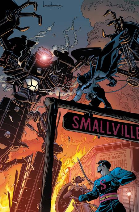 BATMAN GOTHAM BY GASLIGHT A LEAGUE FOR JUSTICE #2 (OF 6) CVR A LEANDRO FERNANDEZ - ISBN: 76194138563100211 - Release Date:  8/13/25