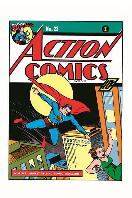 ACTION COMICS #23 FACSIMILE EDITION CVR A JOE SHUSTER - ISBN: 76194138714700111 - Release Date:  8/27/25